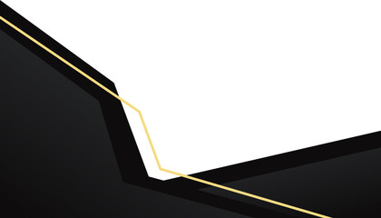 Luxury Geometric Footer