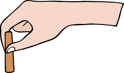 손동작_계약_결재_도장찍는손