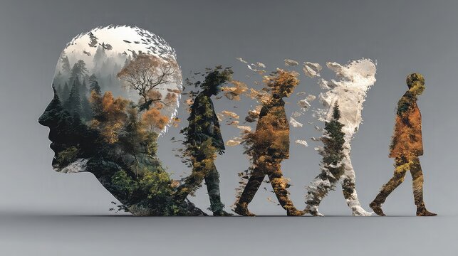 Concept change transformation evolution adaptation personal societal shifts narrative progression consciousness continuity transition resilience