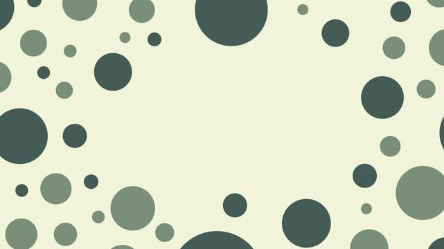 4K Circle Animated Background for any needs