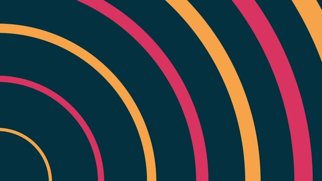 4K Circle Animated Background for any needs