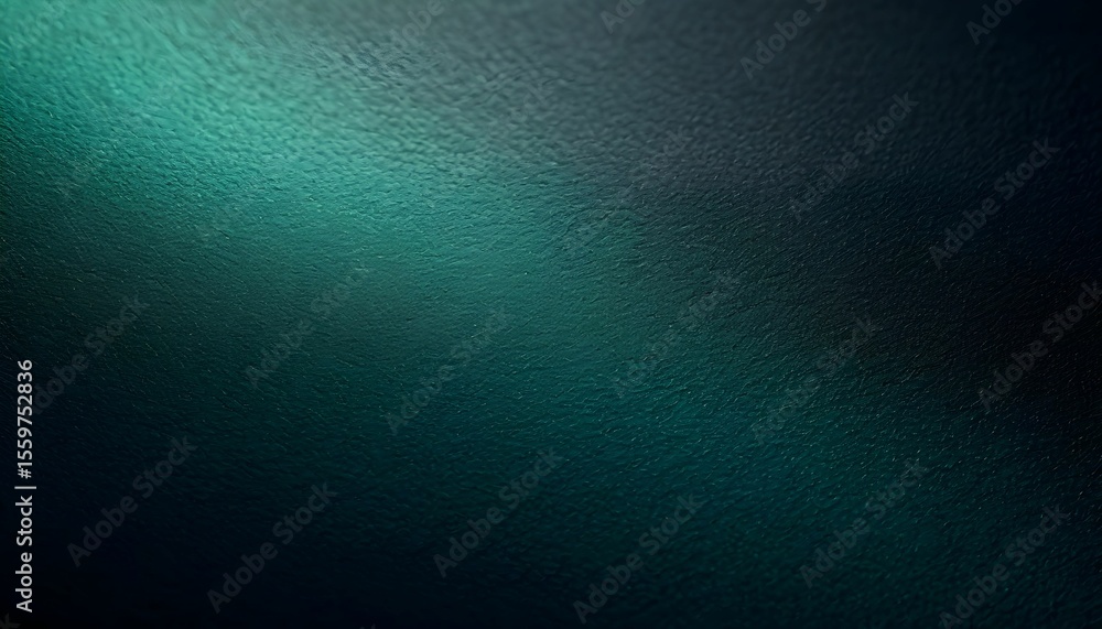 Poster abstract teal and dark gradient texture with subtle light beam.