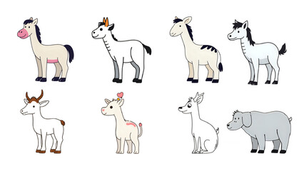 vector illustration of animals