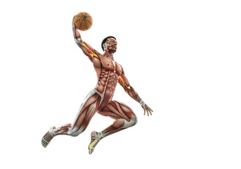 The Power and Anatomy of a Basketball Player