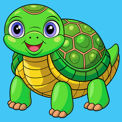 funny turtle cartoon