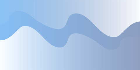Minimalist banner background. Soft blue purple gradations. Wavy effect style. Mempis. Eps 10