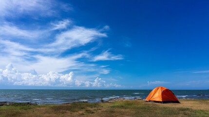 Outdoor camping tent
