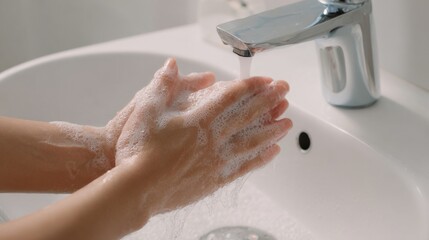 Take care of the health of your hands and wash them clean.
