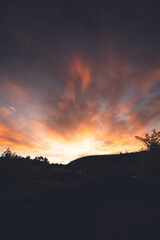 Sunset in Wanaka, New Zealand