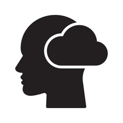 Imagination Vector Icon which can easily modify or edit