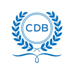 Royal Shield Logo with Wings and Crown – CDB Elite Security or Premium Brand Identity Design
