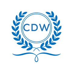 Royal Shield Logo with Wings and Crown – CDW Elite Security or Premium Brand Identity Design
