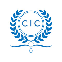 Royal Shield Logo with Wings and Crown – CIC Elite Security or Premium Brand Identity Design
