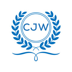 Royal Shield Logo with Wings and Crown – CJW Elite Security or Premium Brand Identity Design
