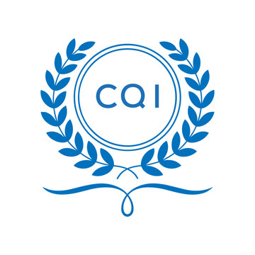 Royal Shield Logo with Wings and Crown &ndash; CQI Elite Security or Premium Brand Identity Design. CQI Letter Logo.
