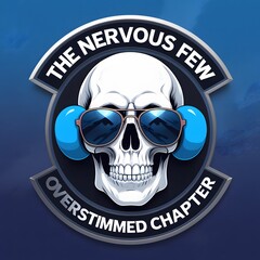 Psychotropic Emblem Design – Conceptual Typography with Blurred Focus