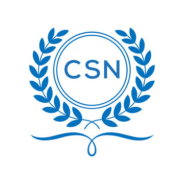 Royal Shield Logo with Wings and Crown &ndash; CSN Elite Security or Premium Brand Identity Design. CSN Letter Logo.
