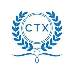 Royal Shield Logo with Wings and Crown – CTX Elite Security or Premium Brand Identity Design. CTX Letter Logo.
