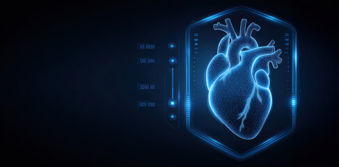 Vaccine-driven immunity for a blue digital heart medical protection against virus threats in a futuristic environment