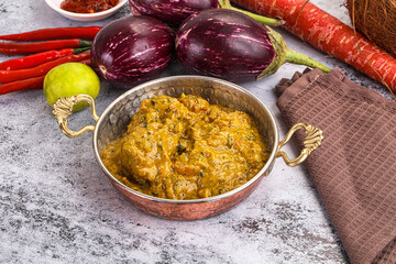 Indian chicken masala corma curry