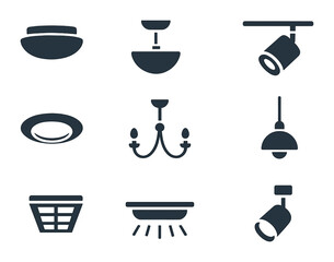 Social Media Icons Grid. Solid, filled icons set of platform-specific strategies: Instagram logo, TikTok icon,