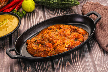 Indian cuisine - Prawns malabar masala