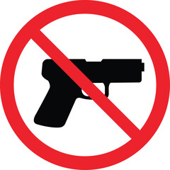 No guns allowed