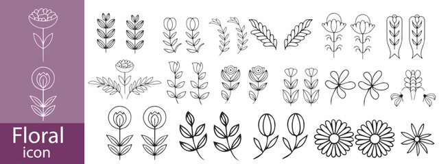 natural beauty logo design for cosmetic brand. spa logo. salon logo.