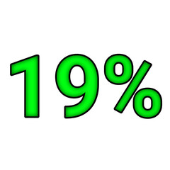 19% percent discount