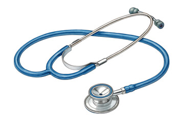 Blue stethoscope PNG Image