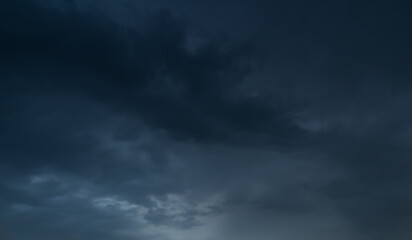 Cloud storm sky dark rain lightning thunder stormy typhoon nature light scene rainy atmosphere...
