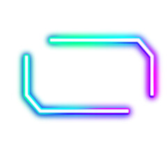 Neon Frame Border