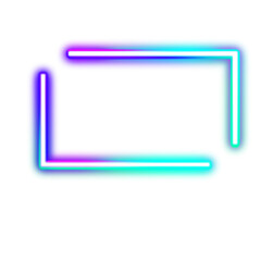 Neon Frame Border