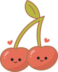 Cherry illustration.