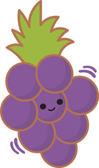 Grape illustration.