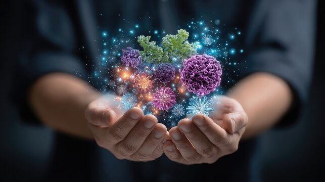 Digestive system biohacking combining microbiome support, nutritional optimization, probiotic use, and lifestyle changes to promote gut health, nutrient absorption, and immune system balance.