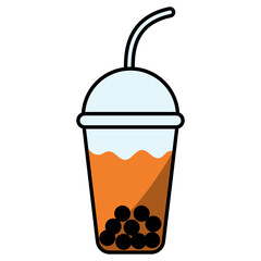 Boba Drink Illustration