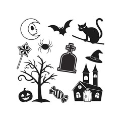 halloween pumpkin moon