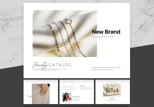 Black And White Jewelry Catalog