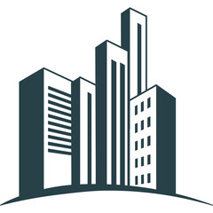 Obraz premium Business Building Logo