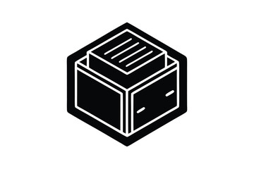 virtual storage vector icon