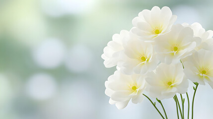 Blooming in a prairie meadow, ivory clover represents delicate elegance, resilience, and purity. 

