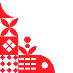 Indonesia Mosaic Corner