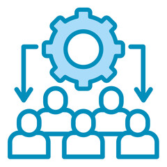 Bpo  Icon Element For Design
