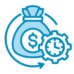 Cost Efficiency  Icon Element For Design
