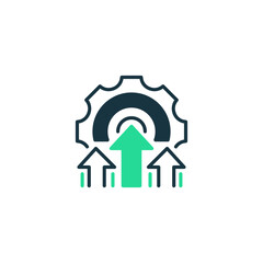 Upgrade Offer line icon. Universal creative premium symbol. Vector sign icon logo template. Vector illustration