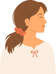 International woman's day female portrait