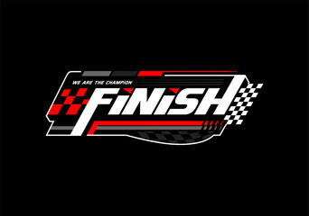 racing development finish flag