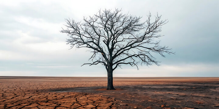dead tree in the desert