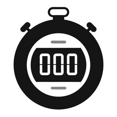 Obraz premium stop watch icon